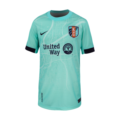 Nike Kansas City Current 2025 Youth Away Jersey J000607-KCSL