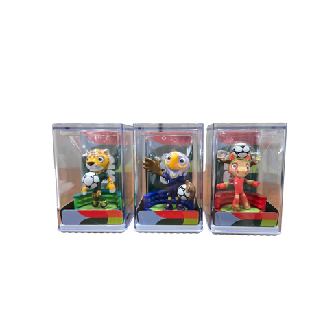 World Cup 2026 Mascots Figurines - USA/Mexico/Canada 3 Pack