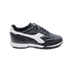 Diadora Calcetto LT Youth Turf Shoes - Black & White