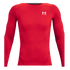 (UNAR-1361524-600) Under Armour Heat Gear Long Sleeve Compression Shirt - Red