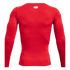 (UNAR-1361524-600) Under Armour Heat Gear Long Sleeve Compression Shirt - Red