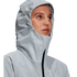 Adidas Terrex Primeknit Womens Rain Jacket - Grey GM4786
