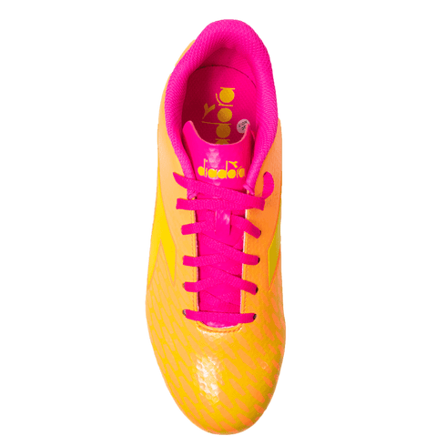 Diadora SMU Cattura LPU Youth Soccer Cleats - Orange