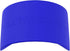 A vibrant blue Eazy Kickers Shoe Band Lace Cover with embossed text across its curved surface.