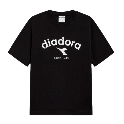 Diadora Athletic Logo Short Sleeve T-Shirt - Black 502.180635-80013