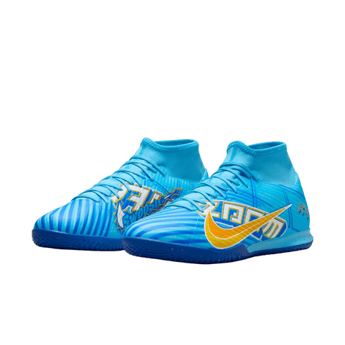 Nike Zoom Mercurial Superfly 9 Academy KM Mbappe Indoor Shoes DO9346-400