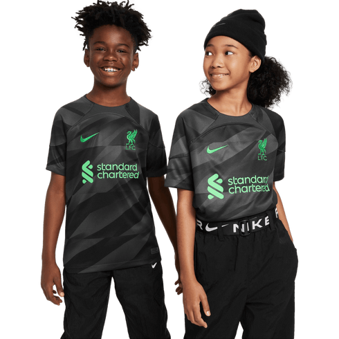 Nike Liverpool 23/24 Short Sleeve Youth Goalkeeper Jersey DX2765-061