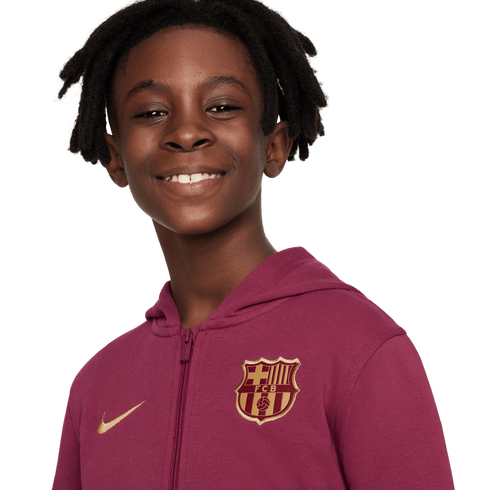 Nike Barcelona Club Youth Full Zip Hoodie FJ5608-620