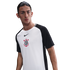 A male model wearing a white and black Nike soccer jersey featuring the Sport Club Corinthians Paulista crest, set against a plain white background.