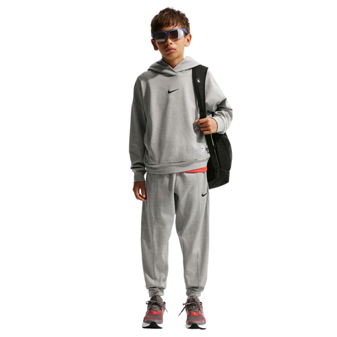 Nike Pro Fleece Pullover Youth Hoodie - Grey