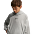 Nike Pro Fleece Pullover Youth Hoodie - Grey