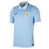 Nike light blue Uruguay national soccer team home jersey with white polo collar and team crest.