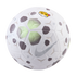 White Nike football with grey and light green geometric hexagonal patterns, a silver swoosh logo, and a yellow "TN Air" emblem.
