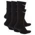 Nike Everyday Plus Cushioned Crew Dri-fit Socks (6 pack) - Black SX6897-010