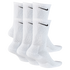 Nike Everyday Cushioned Crew Socks (6 Pack) - White
