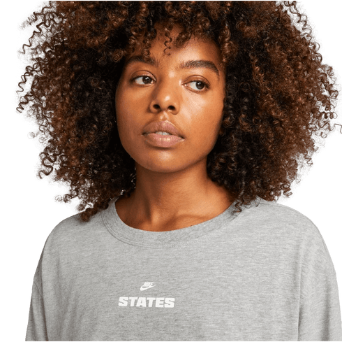 Nike USA Womens Cropped Long Sleeve Tee