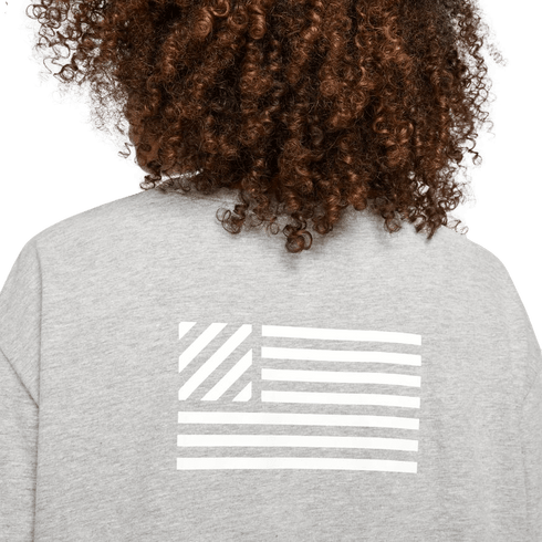 Nike USA Womens Cropped Long Sleeve Tee