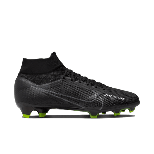 Nike Zoom Mercurial Superfly 9 Pro Firm Ground Soccer Cleats - Black