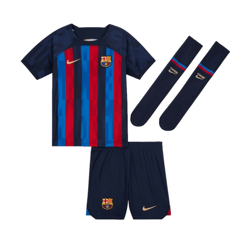 Nike Barcelona 22/23 Little Kids Home Kit DJ7890-452