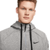 Nike Men's Therma-FIT 1/4 Zip Fitness Soccer Hoodie - Grey