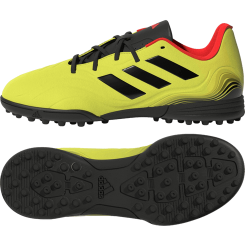 Adidas Copa Sense.3 Youth Turf Soccer Shoes - Yellow