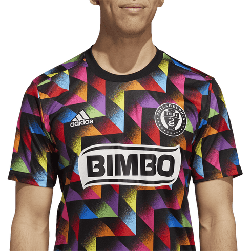 Adidas Philadelphia Union LGBT Pride Pre-Match Jersey HN4121