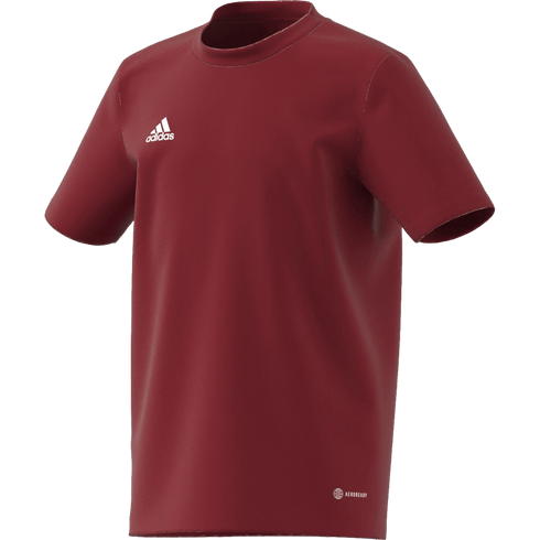 adidas Youth Entrada 22 Poly T-Shirt - Red HN5923