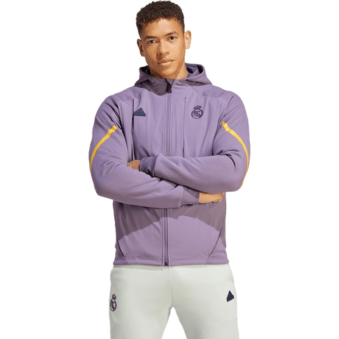 Adidas Real Madrid Designed for Gameday Full Zip Hoodie HY0635