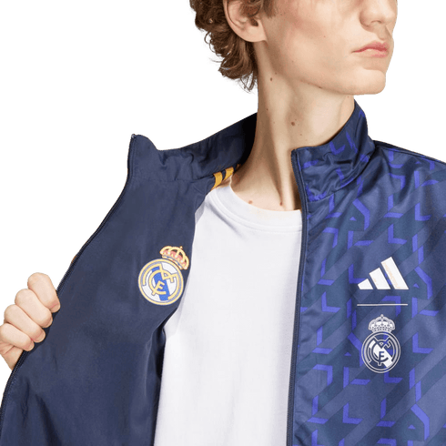 Adidas Real Madrid Reversible Anthem Jacket IQ0549