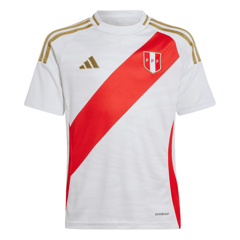 Adidas Peru 2024 Youth Home Jersey IQ2444