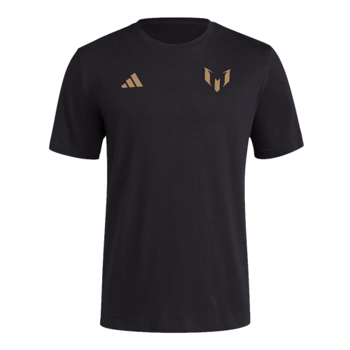 Adidas Messi Gold Name and Number Tee JC5160