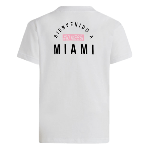 Adidas Bienvenido a Miami Messi Youth Tee JF1824
