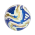 A soccer ball with white, blue, and gold patterns, stars, and the Adidas logo. Text reads "FIFA Club World Cup" and "Official Match Ball Pro".