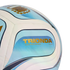 Close-up of a light blue and white soccer ball featuring the Argentine Football Association (AFA) crest and gold "TRIONDA" text.