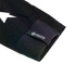 Close-up of a black sleeve featuring a ribbed cuff and a small tag with the text "WINDSTOPPER BY GORE-TEX LABS" and a diamond logo.