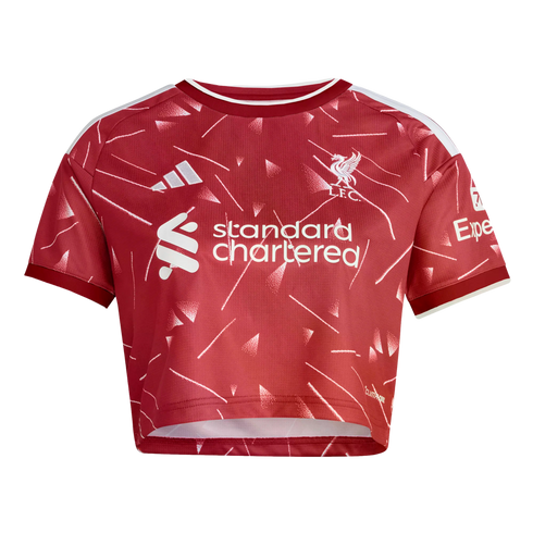 Adidas Liverpool 26/27 Womens Home Crop Top Jersey