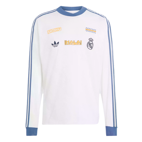 Adidas Real Madrid Lifestyler Long Sleeve Jersey