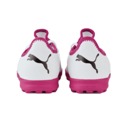 Puma Future 4.3 Youth Turf Soccer Shoes - White/Pink