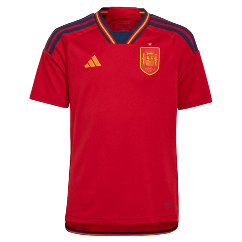 Adidas Spain 2022 Youth Home Jersey