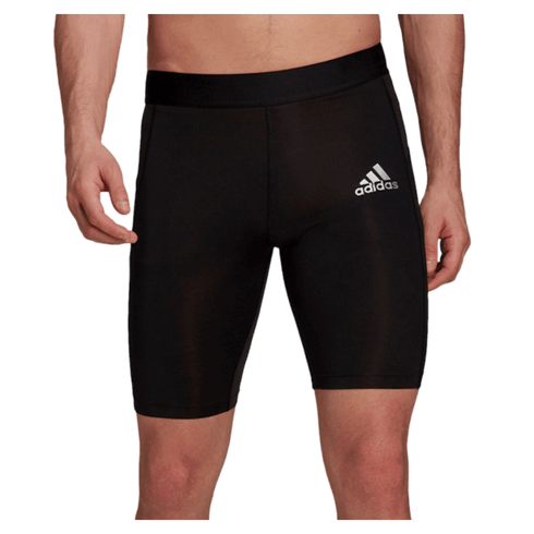 Adidas Men's Techfit Short Tights - Black