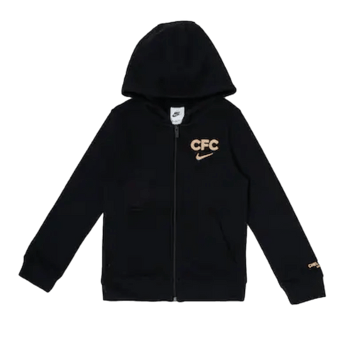 Nike Chelsea Youth Full Zip Club Fleece Hoodie DN3192-010