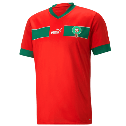 Puma Men's Morocco 2022 World Cup Home Jersey - Red