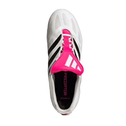 Adidas Predator Precision.3 FG Soccer Cleats - White / Black / Pink