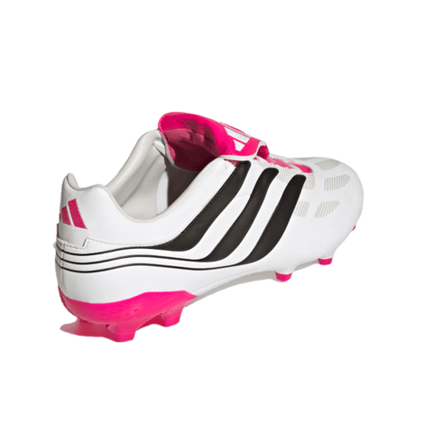 Adidas Predator Precision.3 FG Soccer Cleats - White / Black / Pink