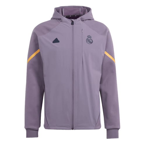Adidas Real Madrid Designed for Gameday Full Zip Hoodie HY0635