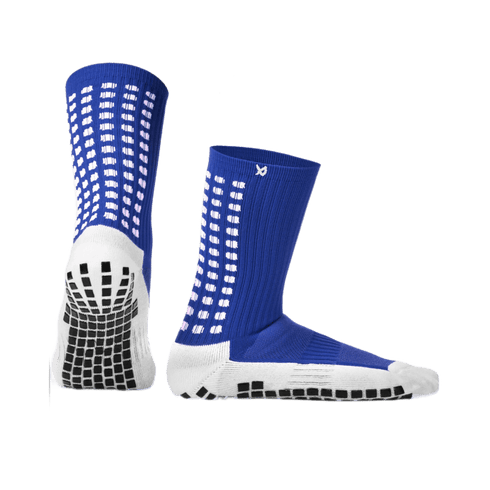 Lux v1.2 Anti Slip Calf Sports Socks - Blue LUXCBLU