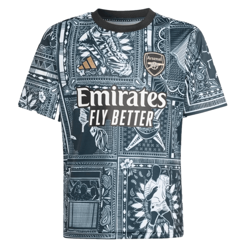 Adidas Arsenal x Ian Wright Youth Pre-Match Jersey IQ2462