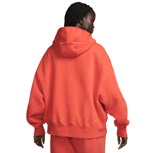 Nike Sportswear Phoenix Fleece Womens Oversized Hoodie - Red DQ5858-633