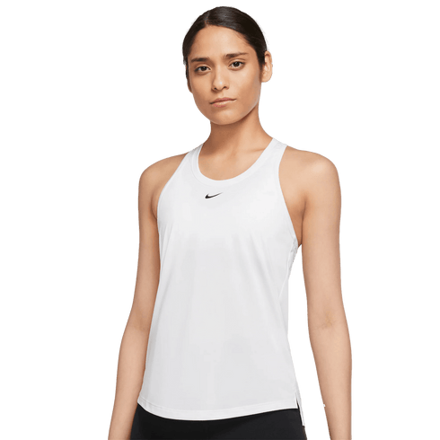 Nike Dri-FIT One Womens Raceback Tank Top - White DD0634-100