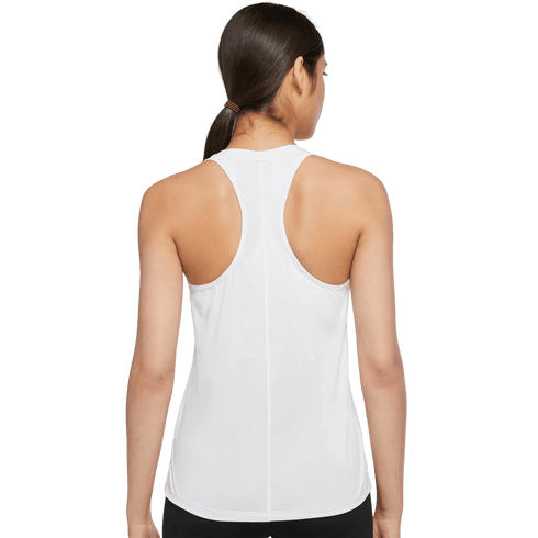 Nike Dri-FIT One Womens Raceback Tank Top - White DD0634-100